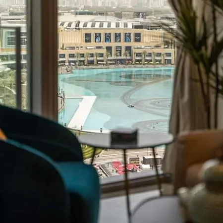 Spectacular Views Of Burj & Fountain - 2 Br Apartment Dubai Exterior photo